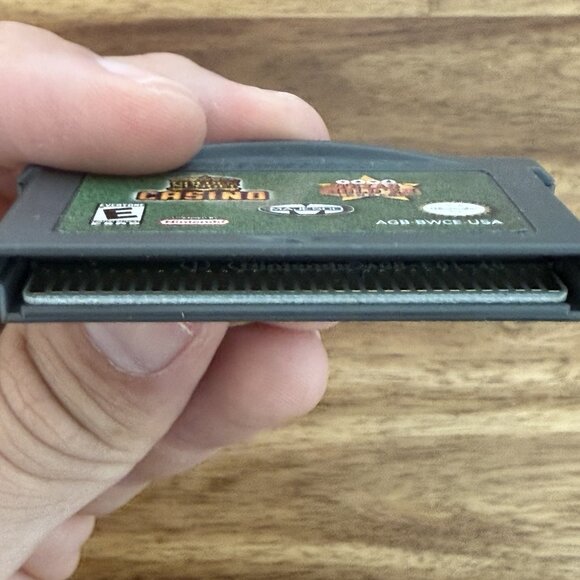 Golden Nugget Casino / Texas Hold'em Poker (GBA, 2005) Cart Only Tested Working - Picture 3 of 3